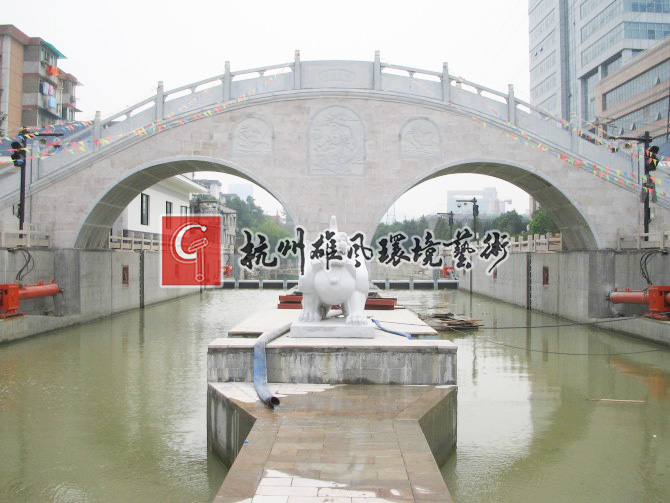 杭州馮家河橋石拱橋